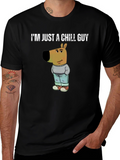 Chill Dog Graphic Tee - Comfortable Casual Wear