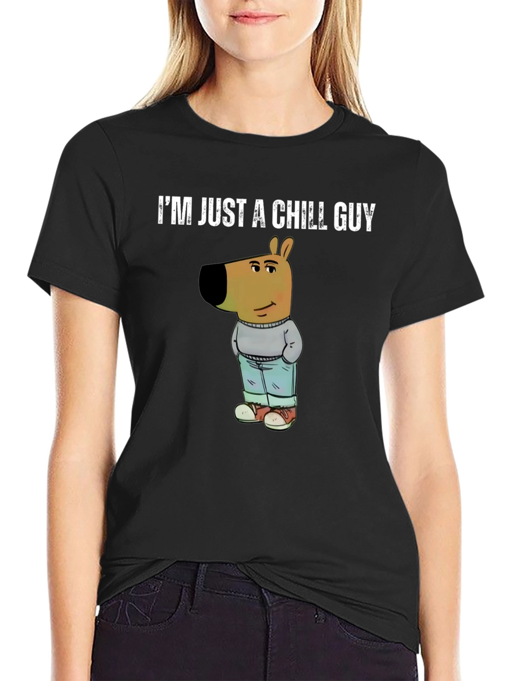 Chill Dog Graphic Tee - Comfortable Casual Wear