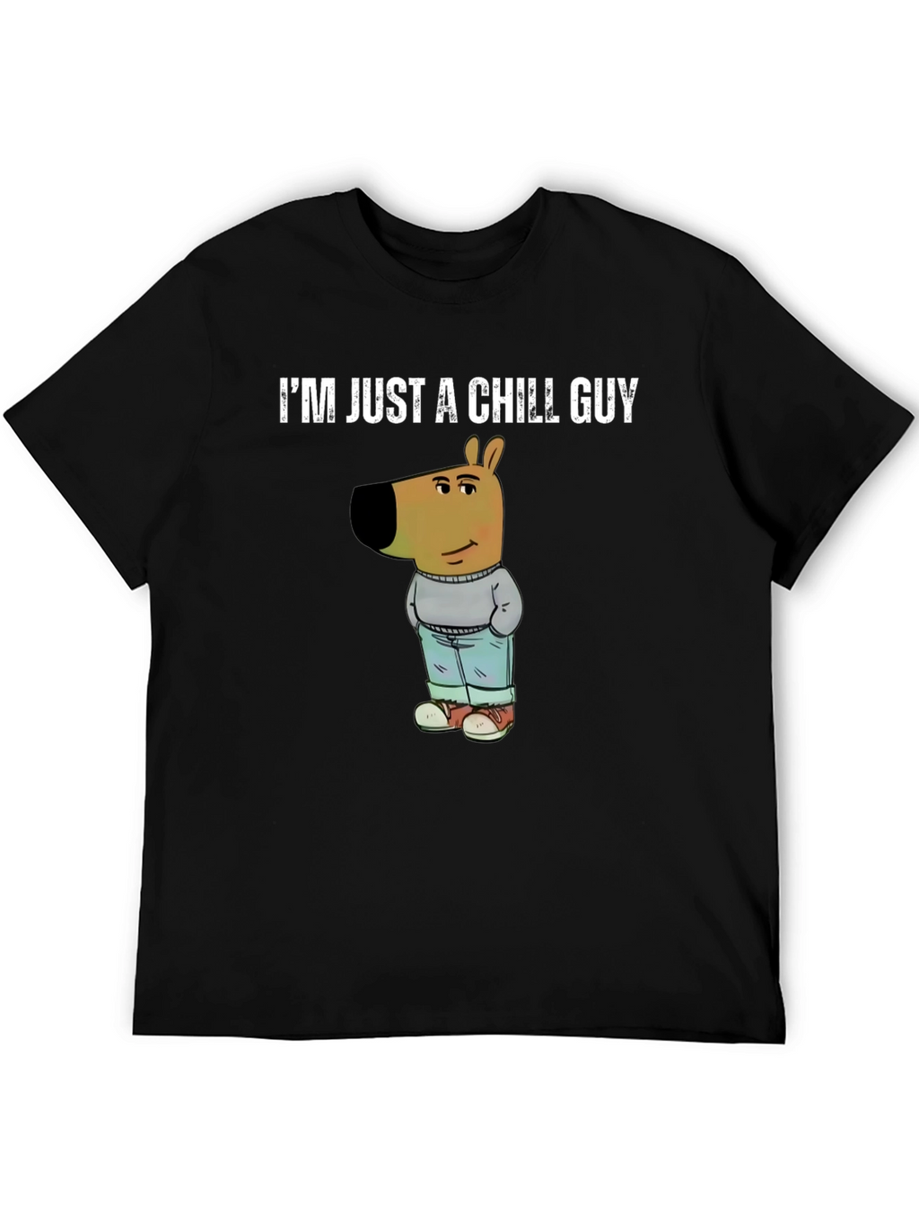 Chill Dog Graphic Tee - Comfortable Casual Wear