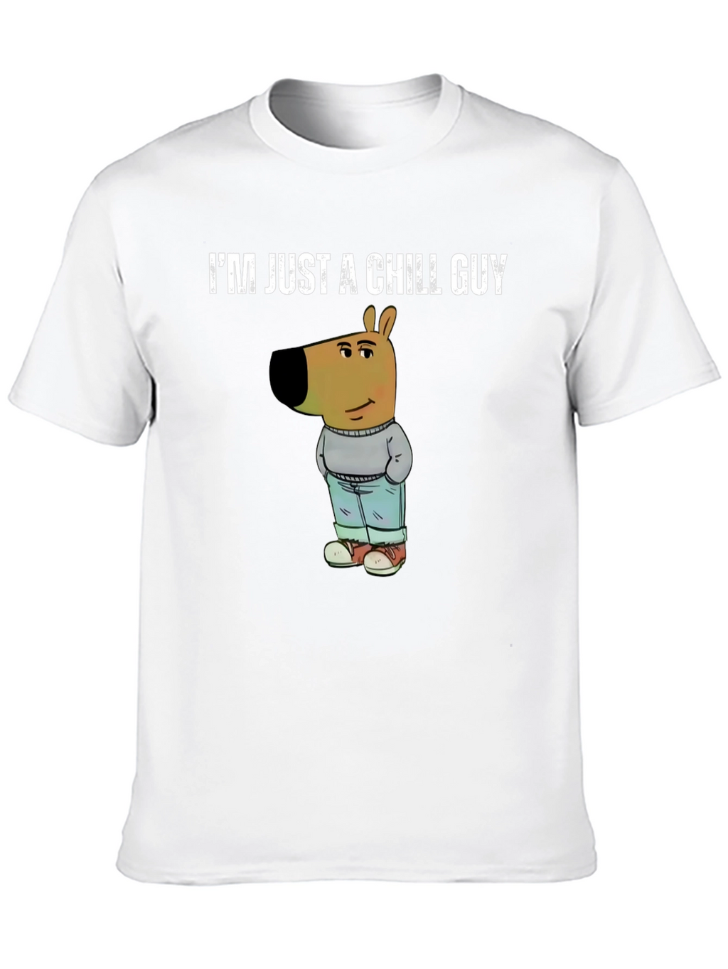 Chill Dog Graphic Tee - Comfortable Casual Wear