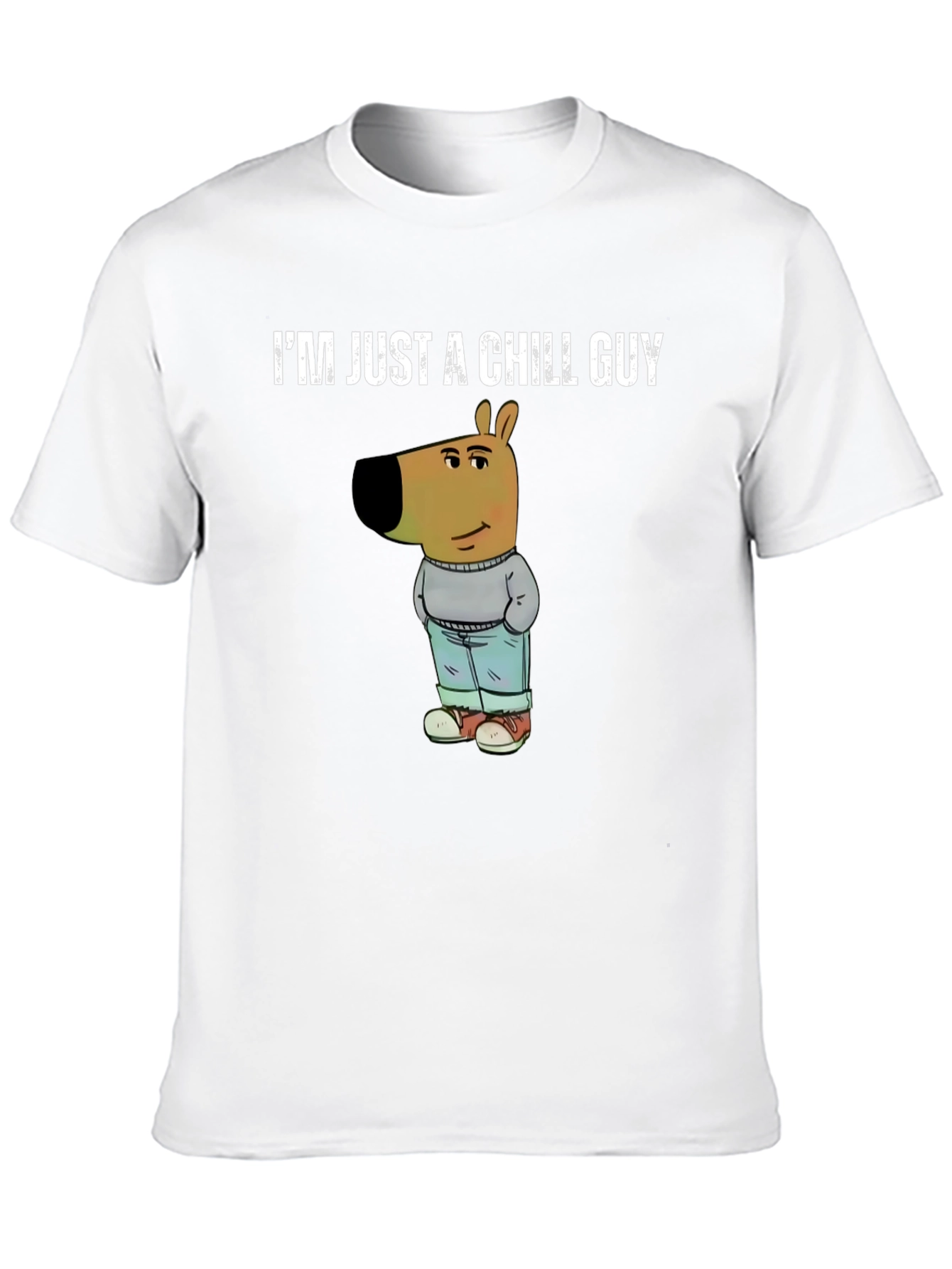 Chill Dog Graphic Tee - Comfortable Casual Wear
