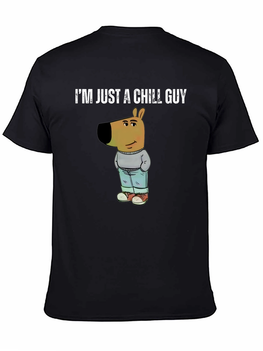 Chill Dog Graphic Tee - Comfortable Casual Wear