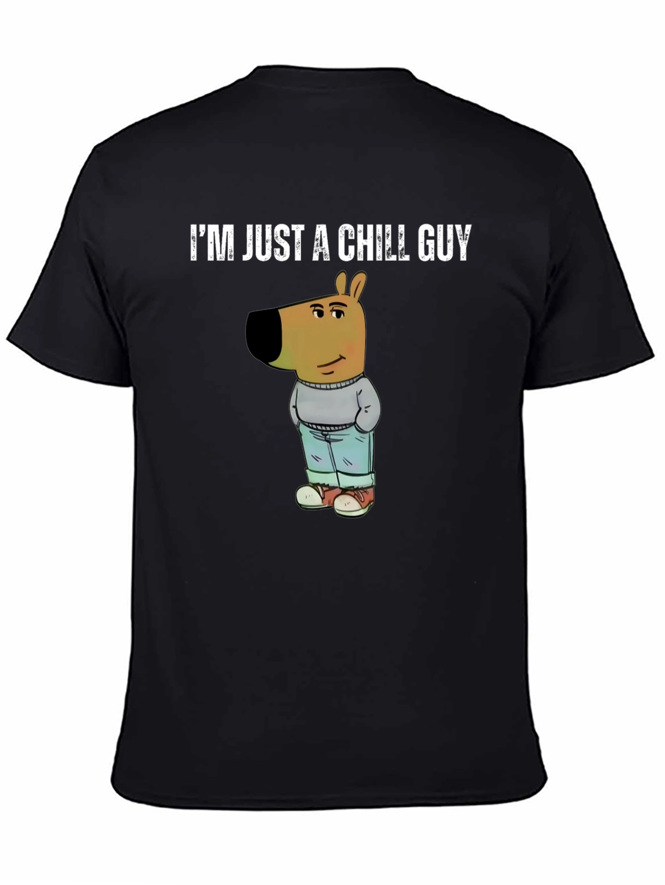 Chill Dog Graphic Tee - Comfortable Casual Wear