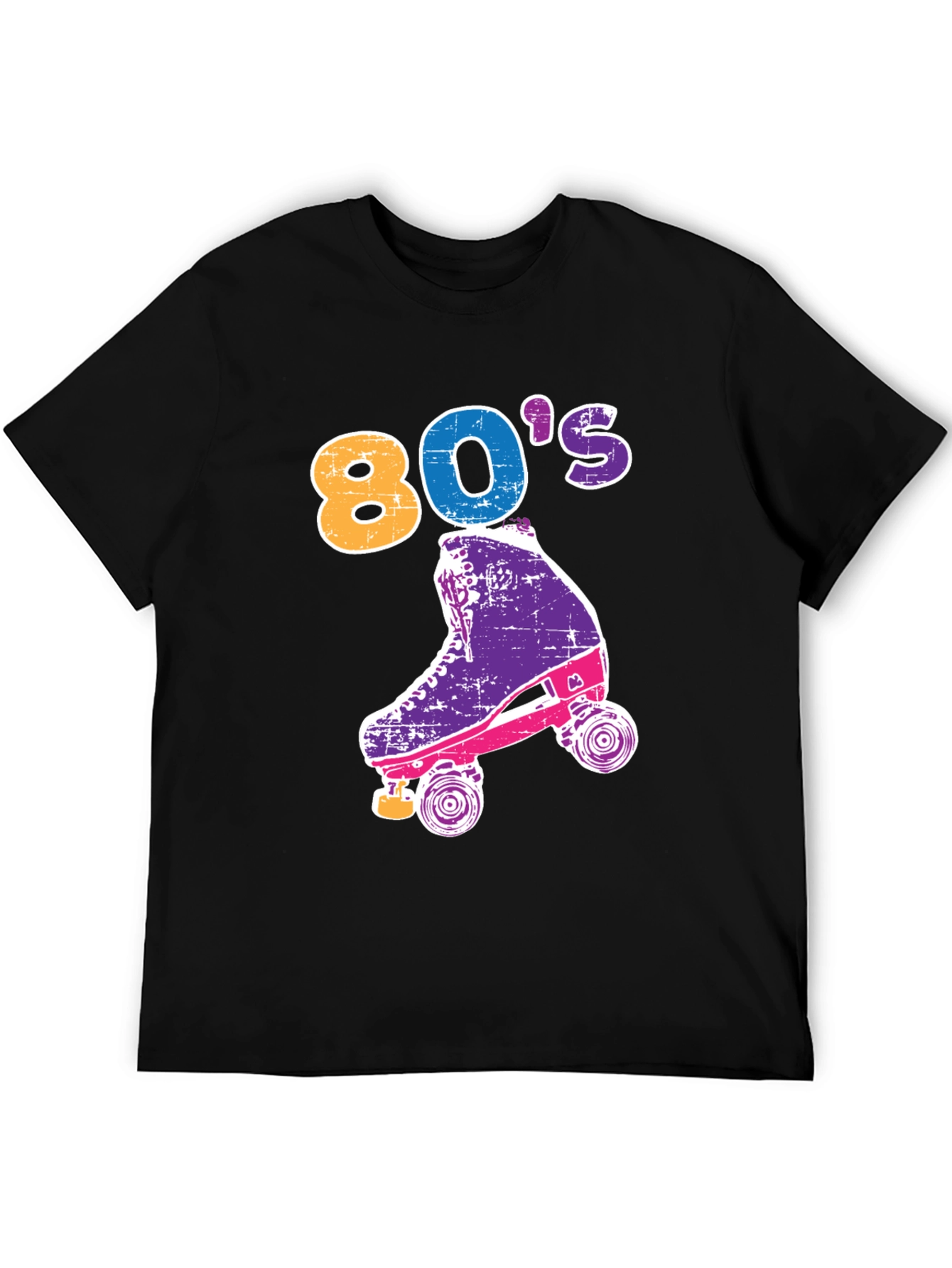 Retro 80s Roller Skate T-Shirt - Vintage Style Tee