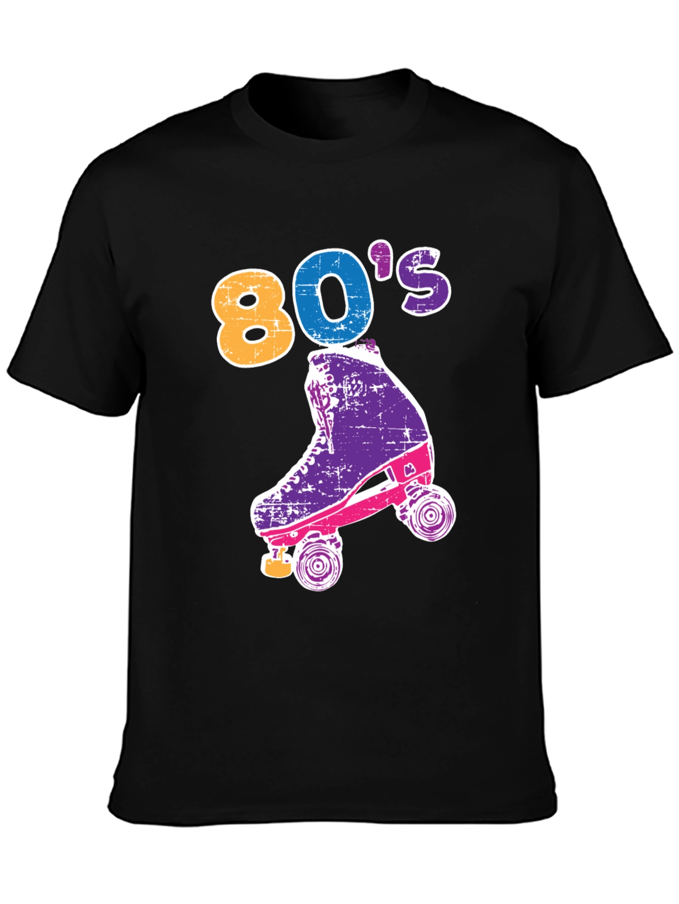 Retro 80s Roller Skate T-Shirt - Vintage Style Tee