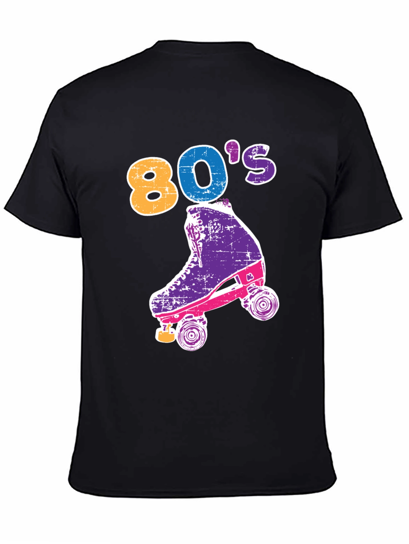 Retro 80s Roller Skate T-Shirt - Vintage Style Tee