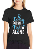 Family Doesnt Fight Alone Awareness T-Shirt