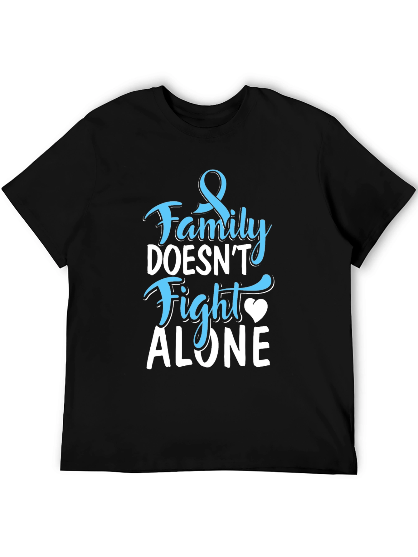 Family Doesnt Fight Alone Awareness T-Shirt