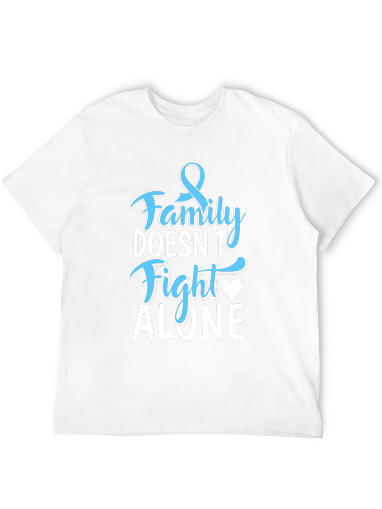Family Doesnt Fight Alone Awareness T-Shirt