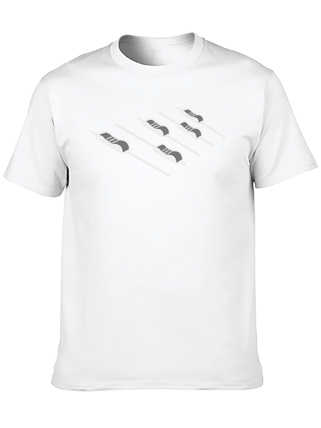 Resistor Array T-Shirt - Electronic Component Design