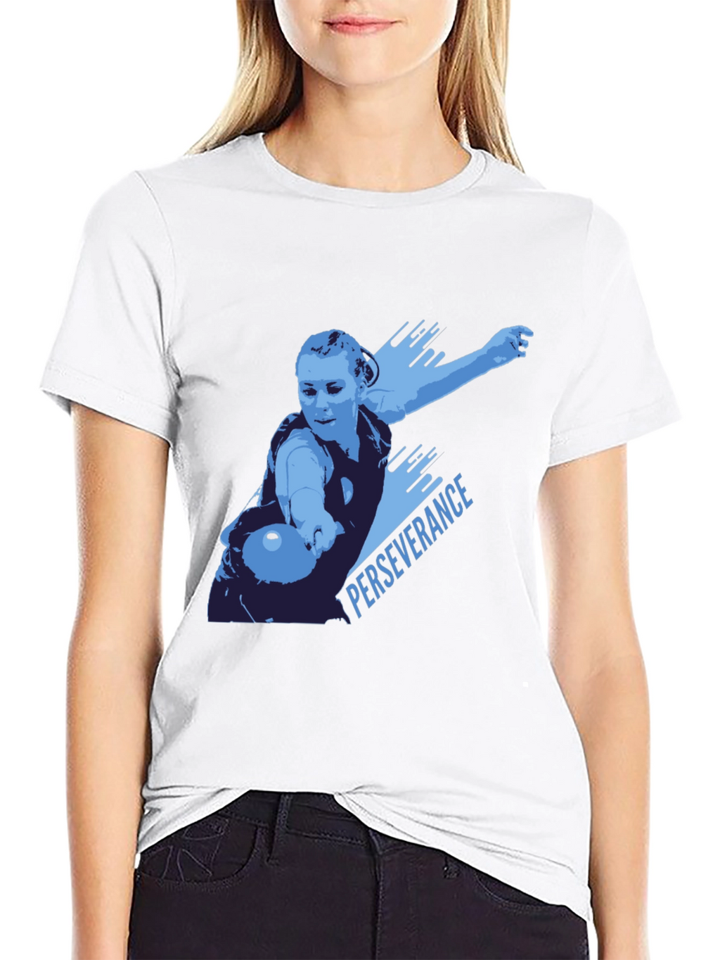 Perseverance T-Shirt - Table Tennis Design