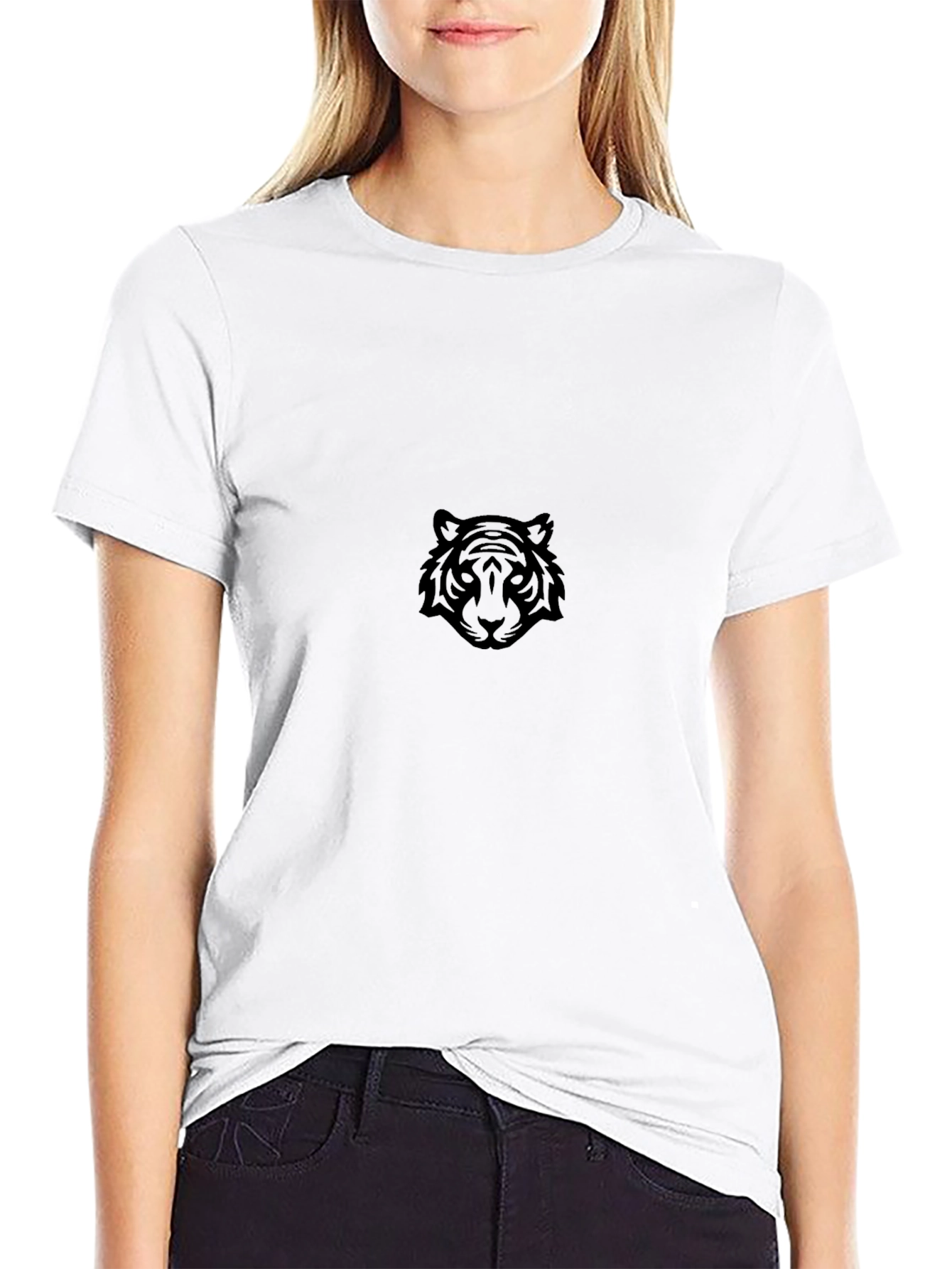 Black Tiger Graphic Tee - Stylish Casual Wear