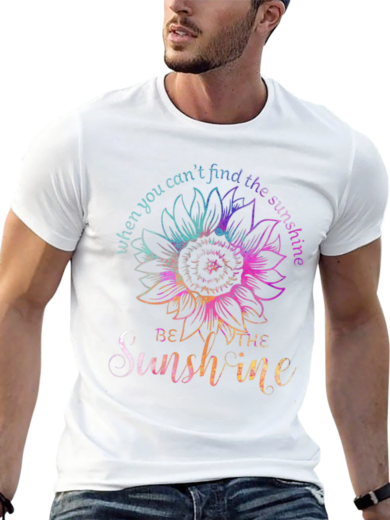 Sunshine Sunflower Graphic T-Shirt