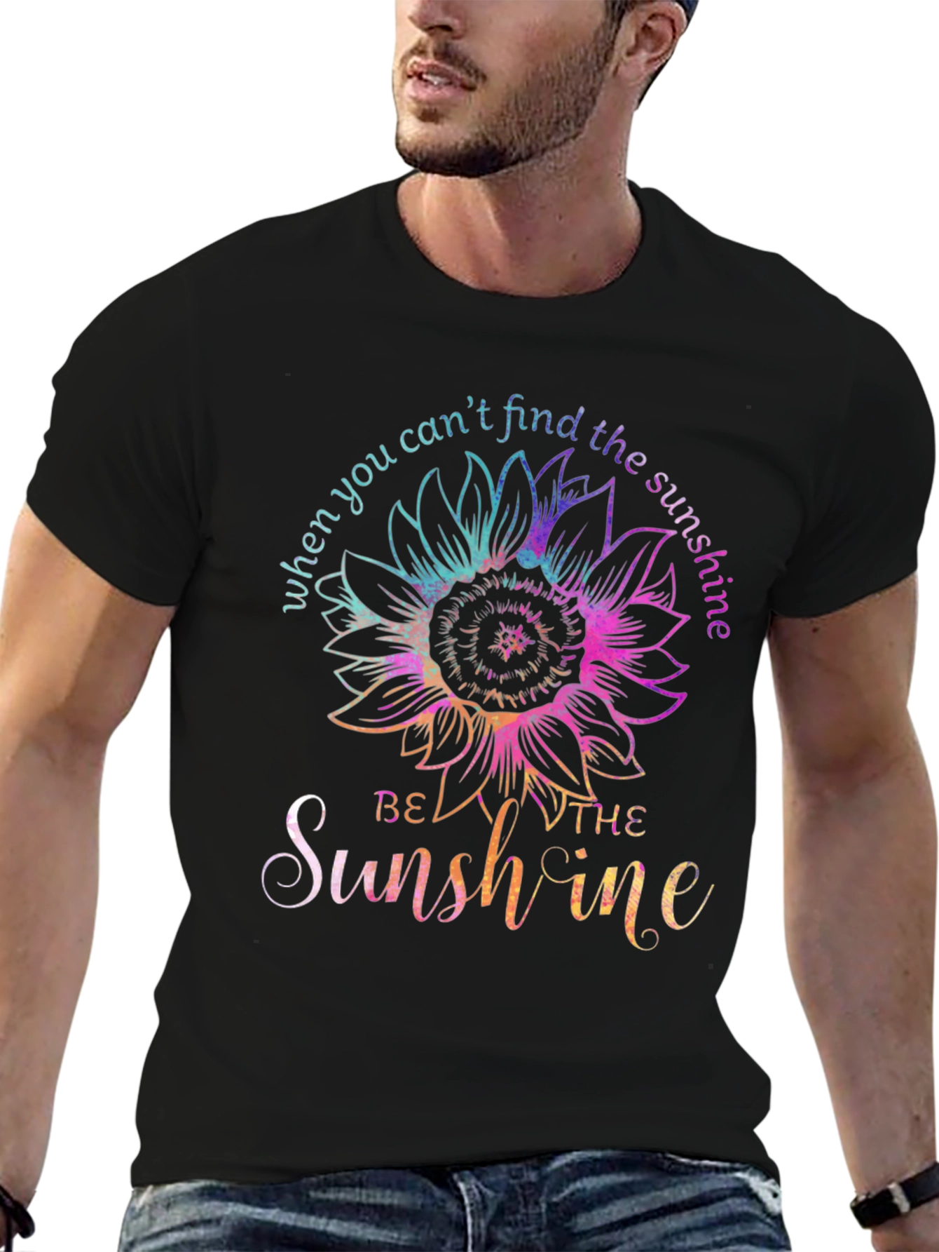 Sunshine Sunflower Graphic T-Shirt