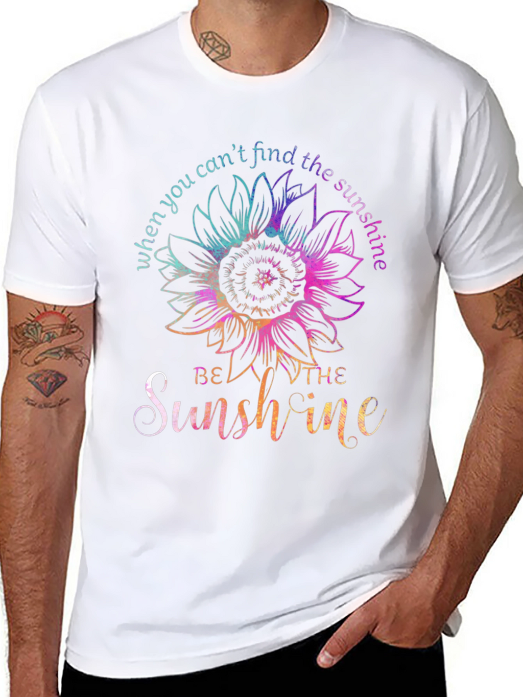 Sunshine Sunflower Graphic T-Shirt