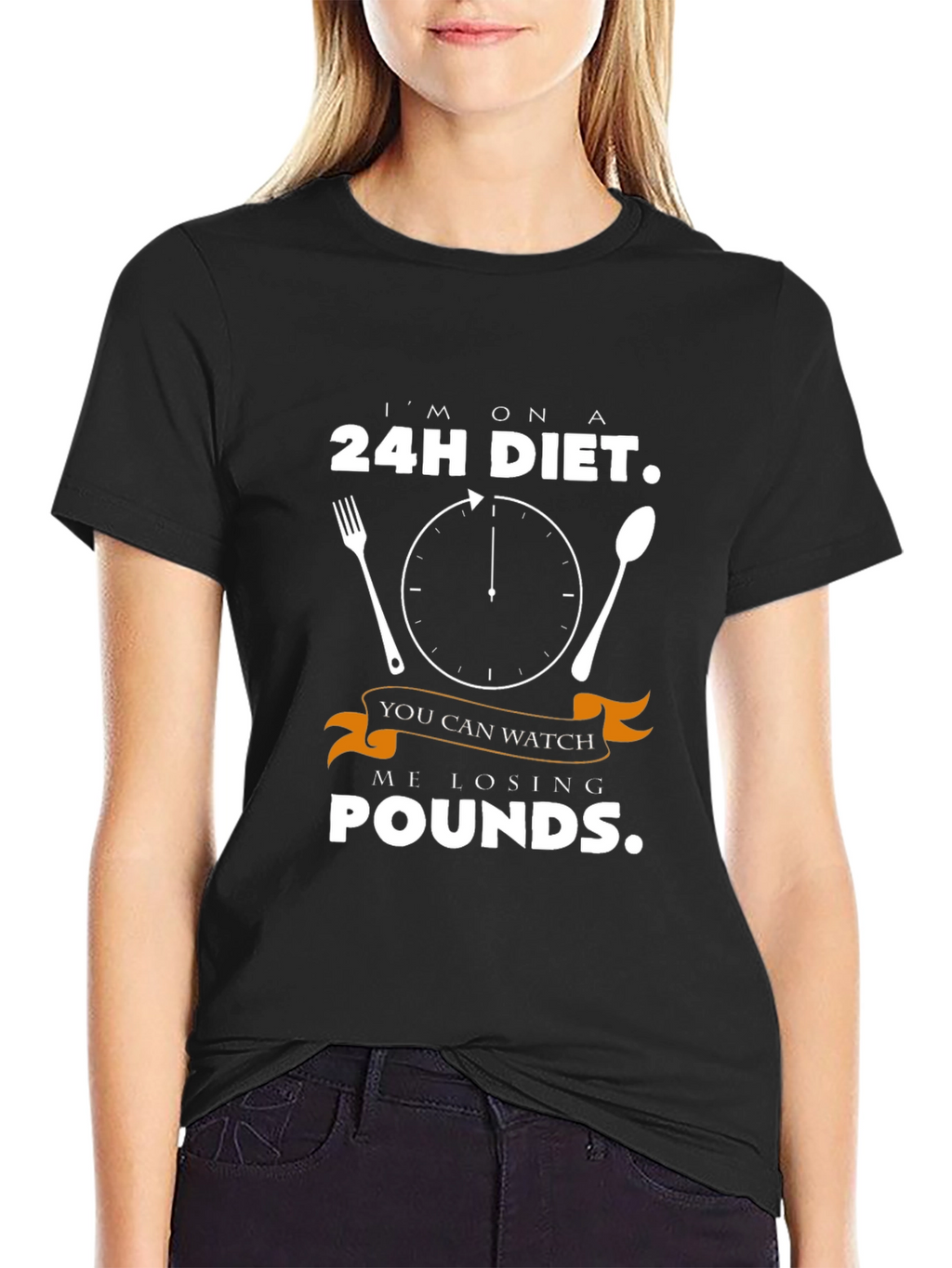 Humorous 24H Diet T-Shirt