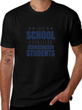 School Counselor Awesome Students Graphic T-Shirt
