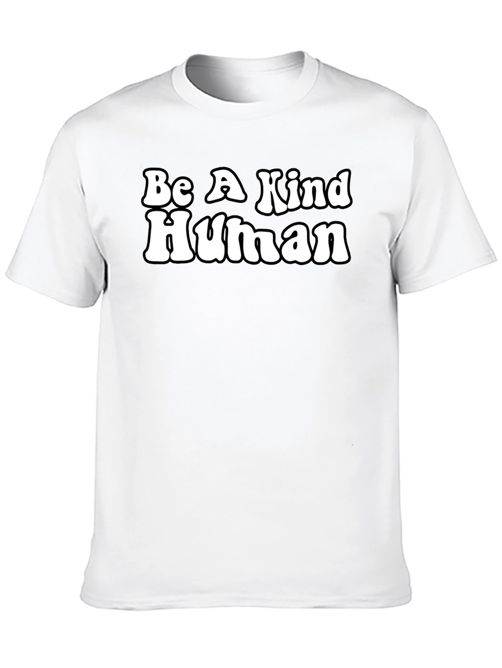 Be A Kind Human Graphic Tee - Black