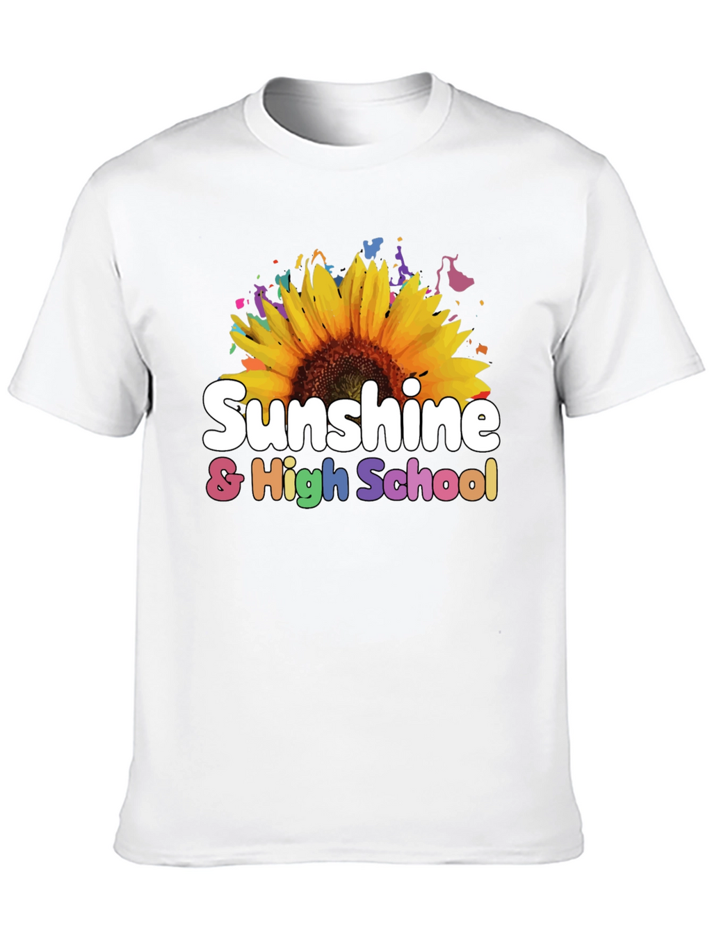 Sunshine & High School Graphic Tee