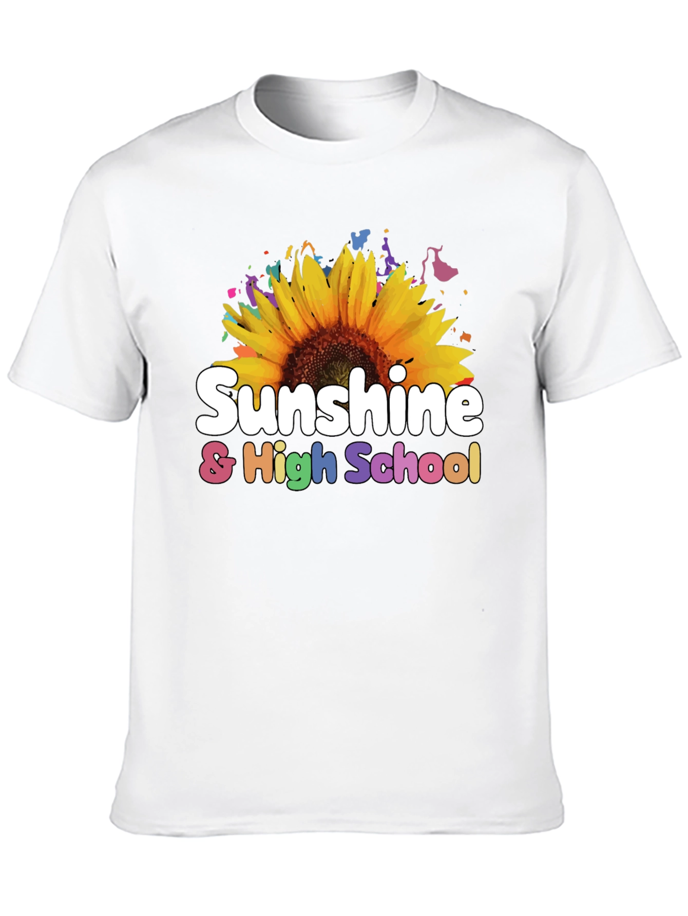 Sunshine & High School Graphic Tee