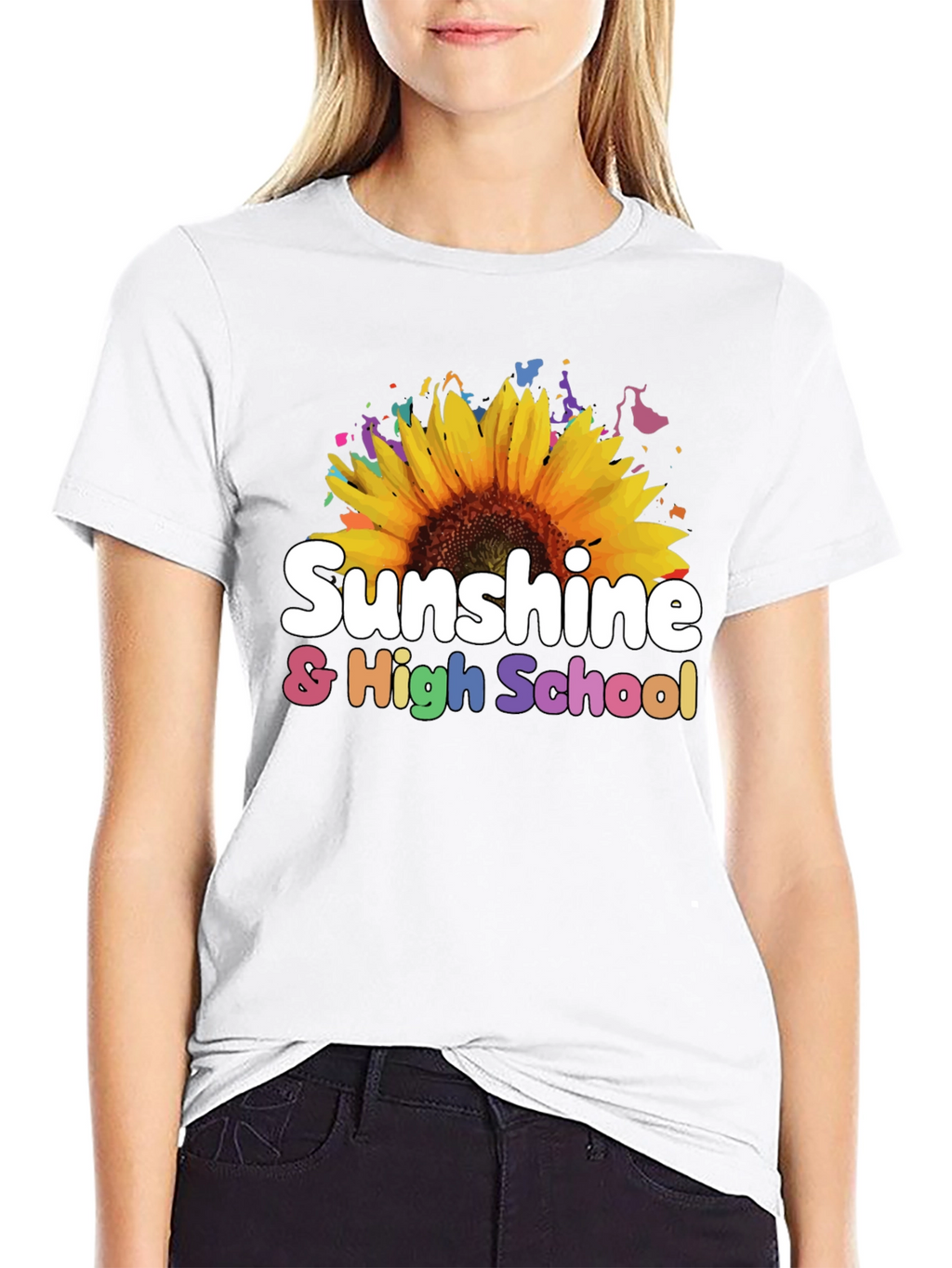 Sunshine & High School Graphic Tee