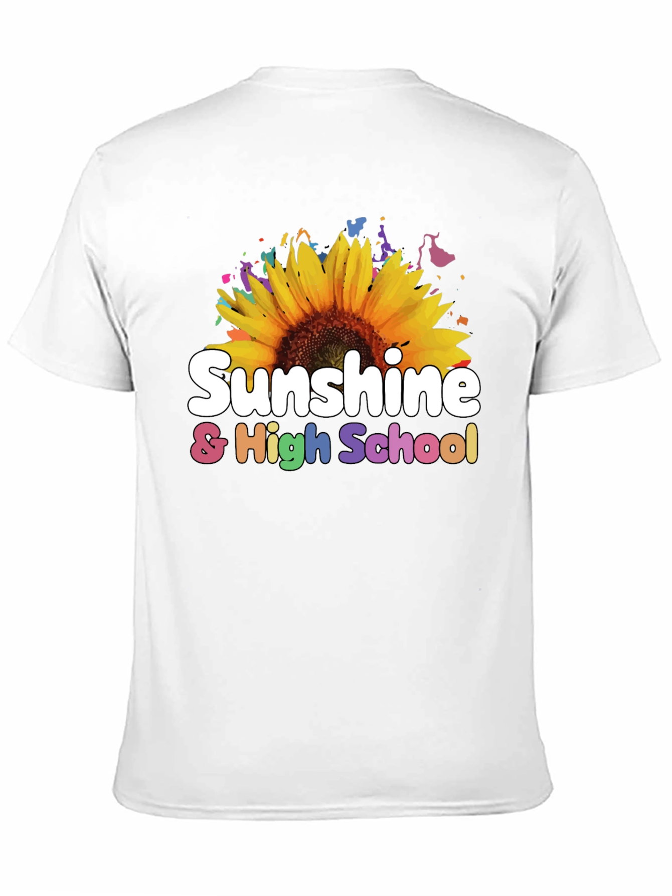 Sunshine & High School Graphic Tee