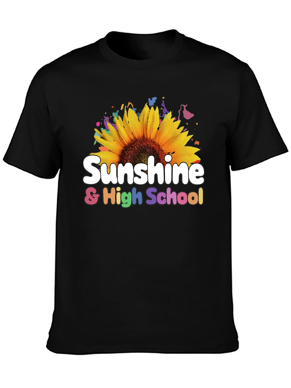 Sunshine & High School Graphic Tee