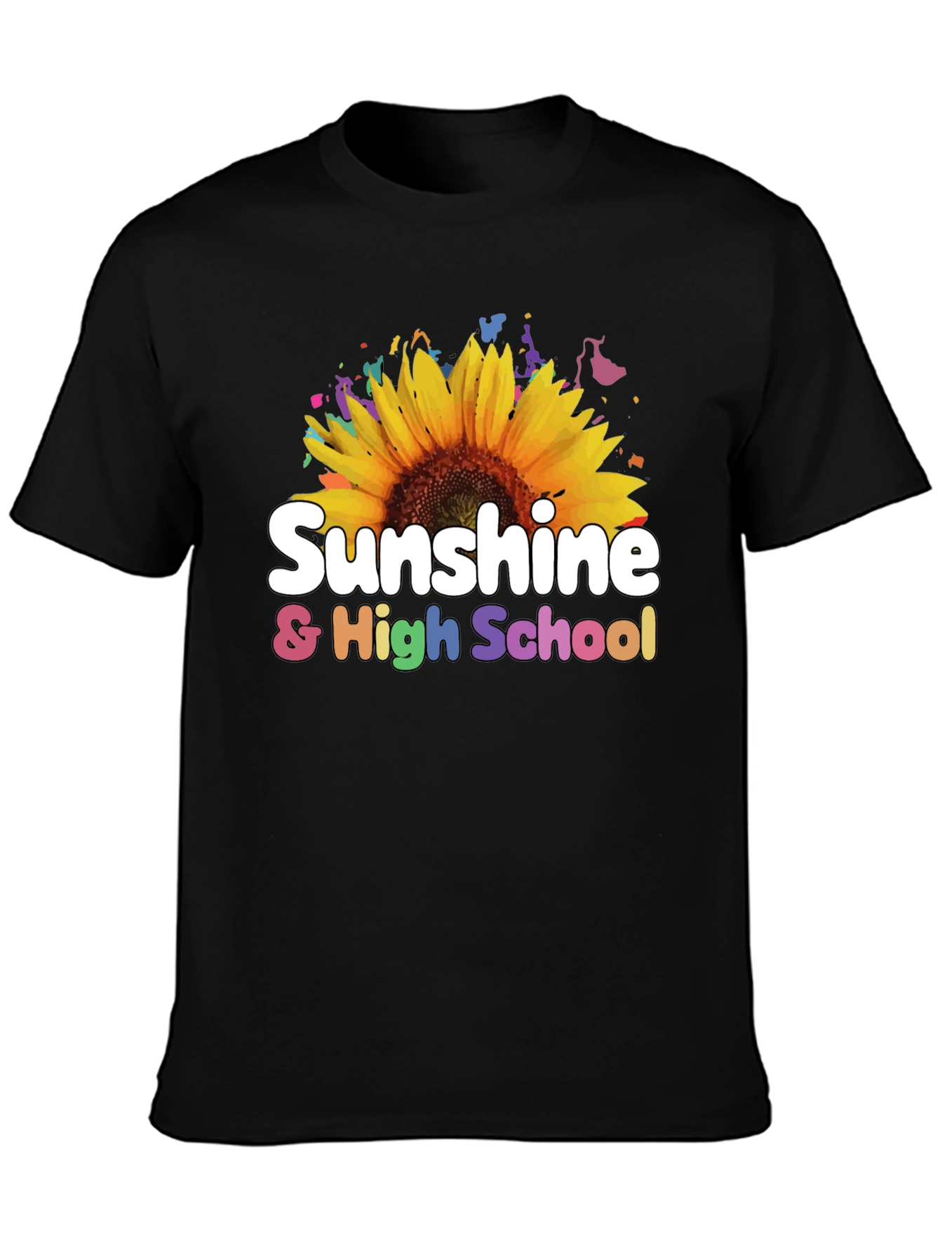 Sunshine & High School Graphic Tee