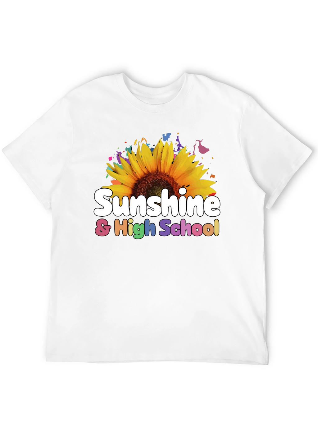 Sunshine & High School Graphic Tee