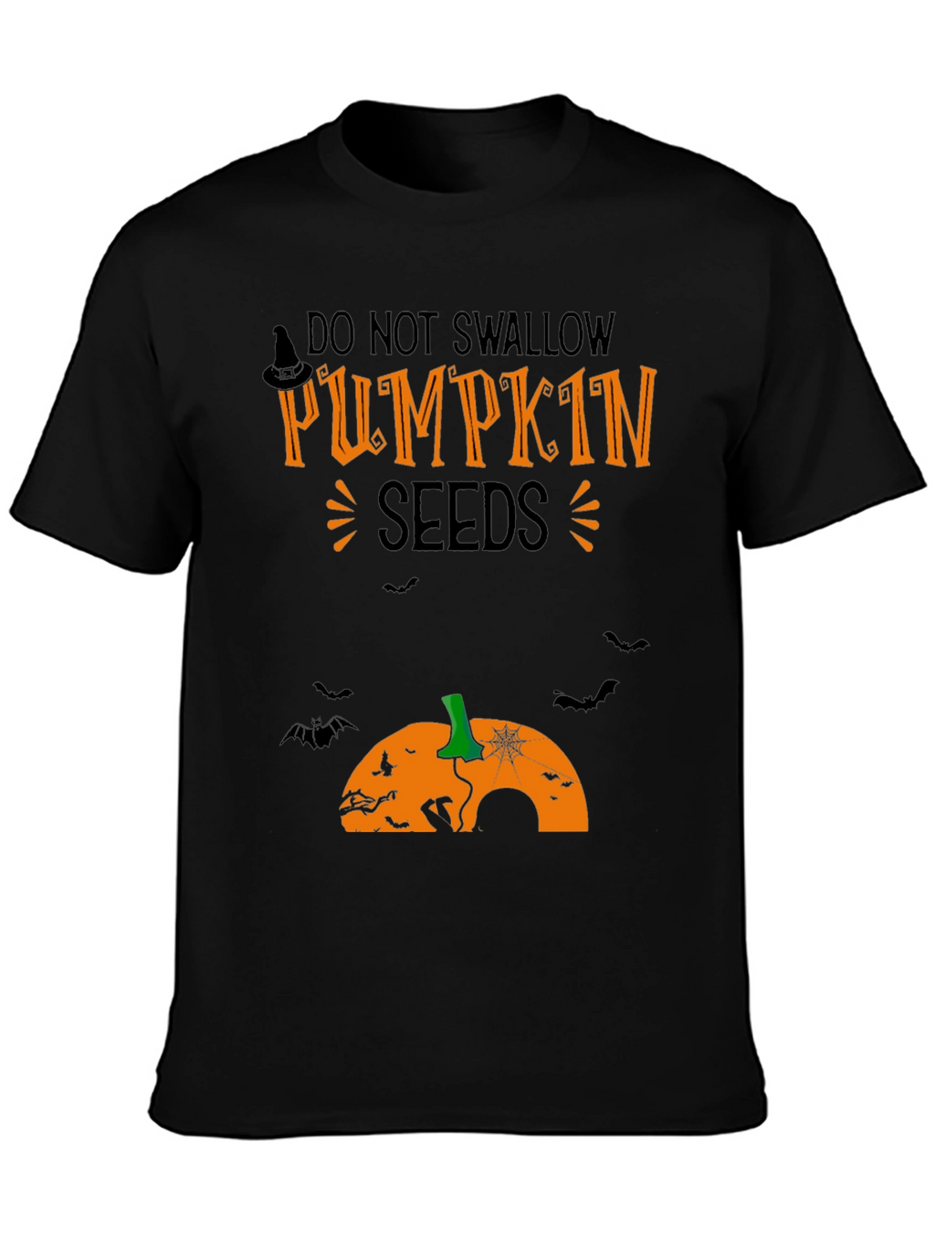 Halloween Pumpkin Seed T-Shirt