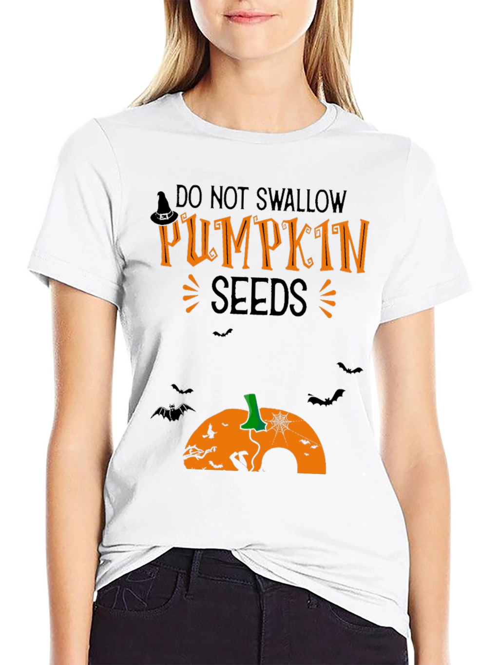 Halloween Pumpkin Seed T-Shirt