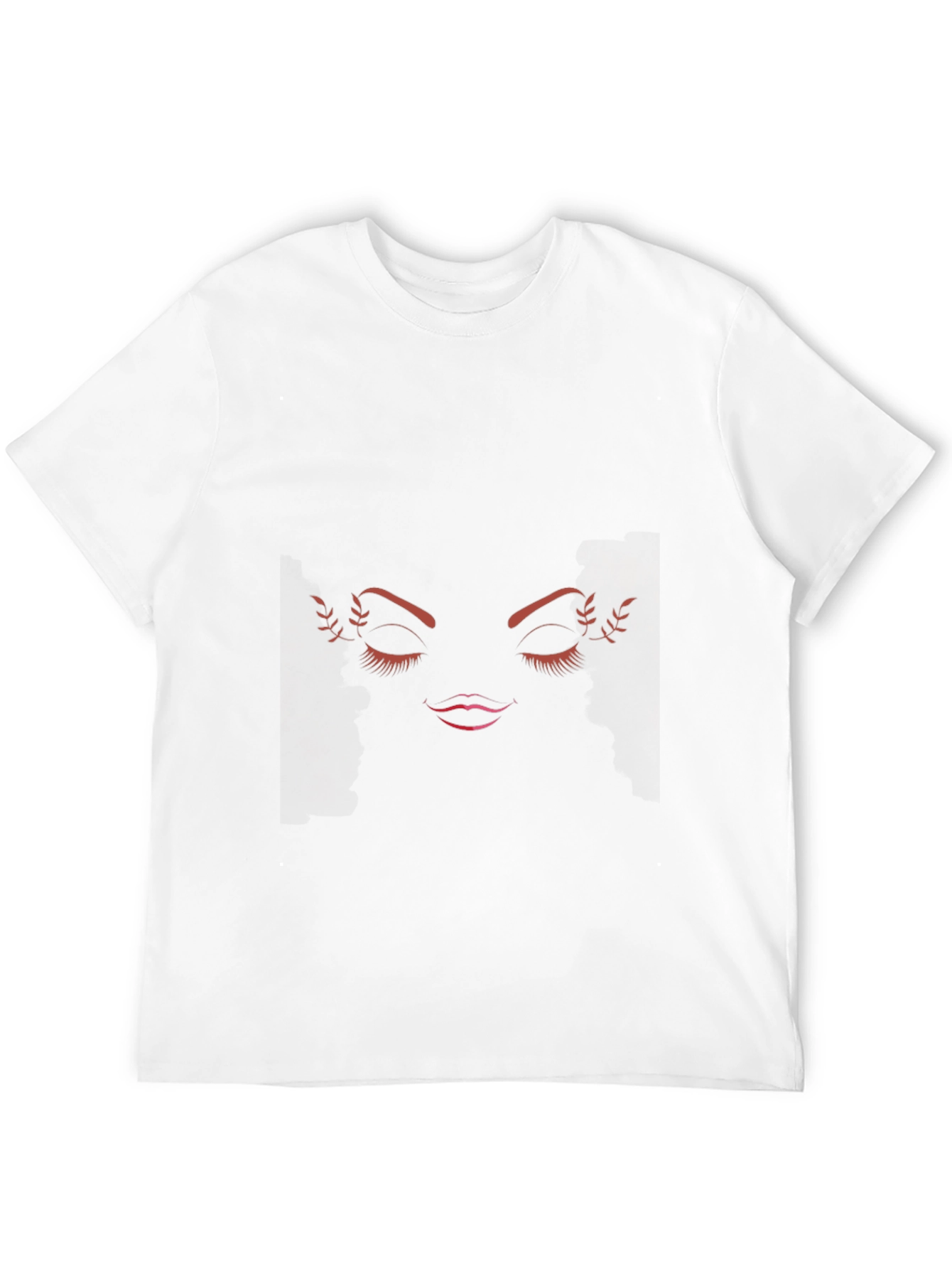 Stylish Face Graphic Tee - Relaxed Fit