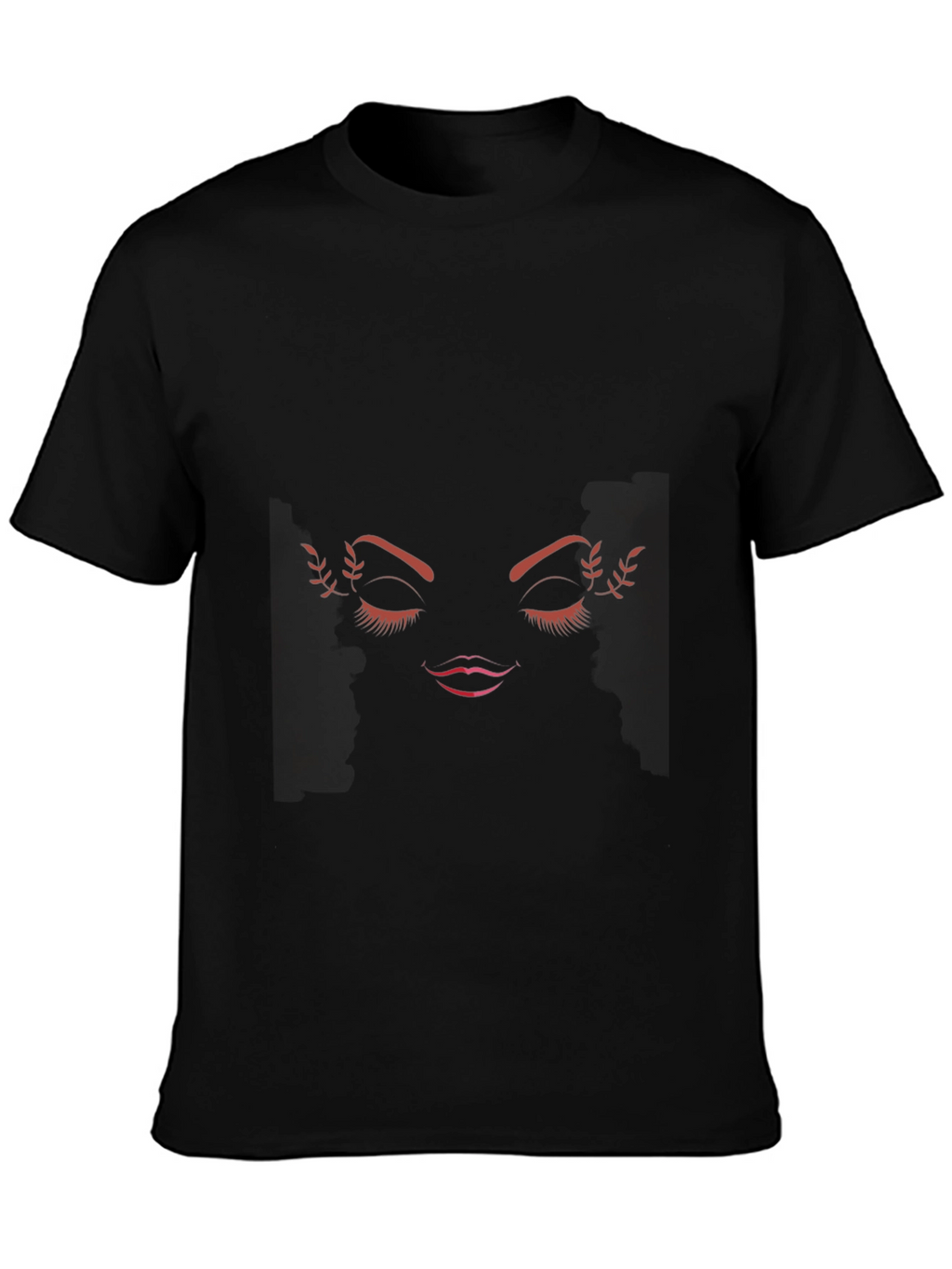 Stylish Face Graphic Tee - Relaxed Fit