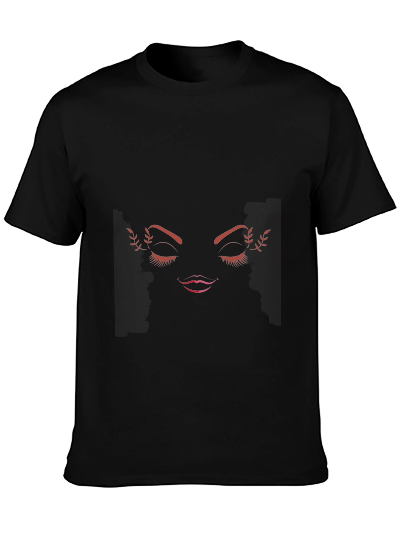 Stylish Face Graphic Tee - Relaxed Fit