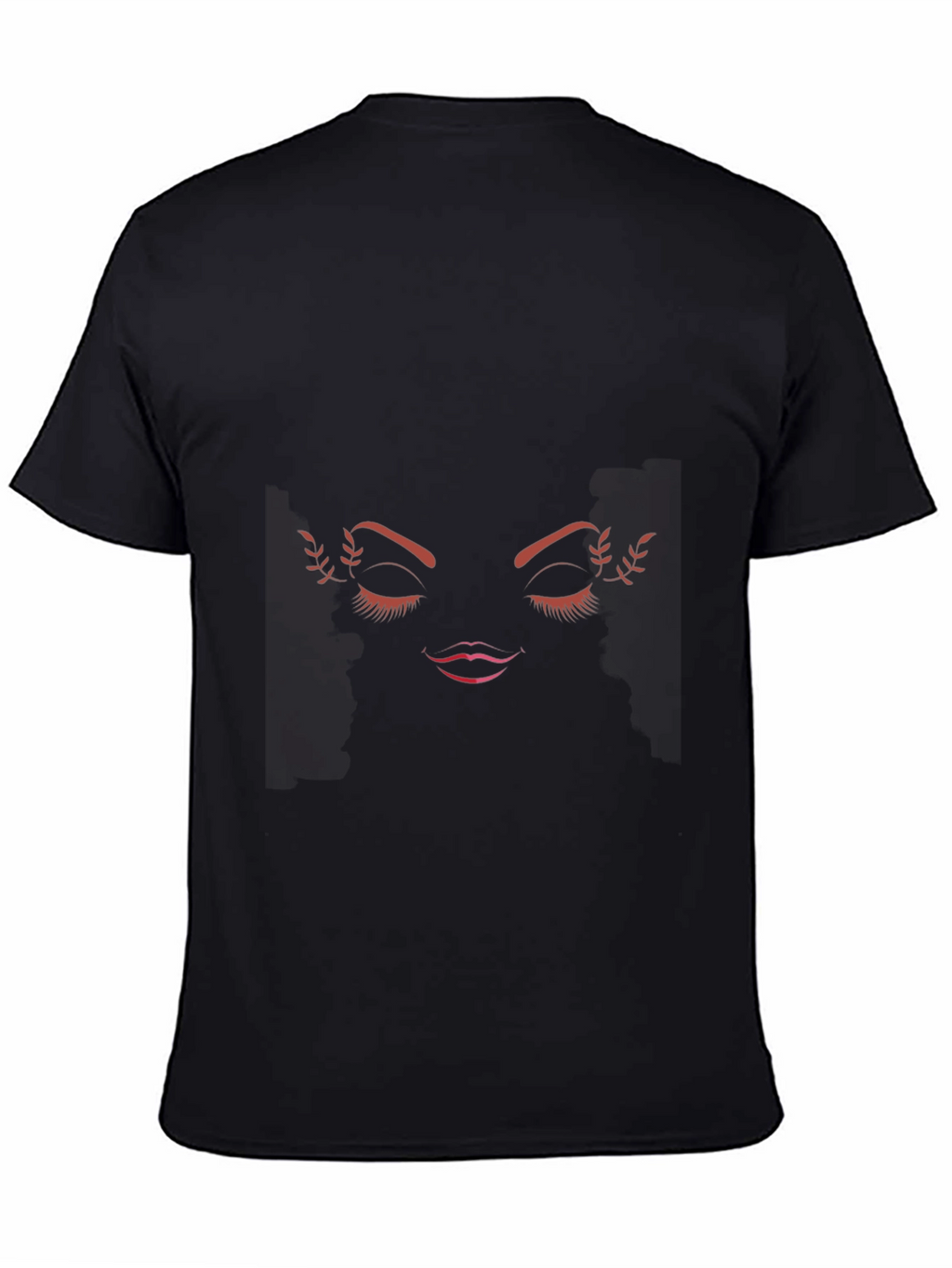 Stylish Face Graphic Tee - Relaxed Fit