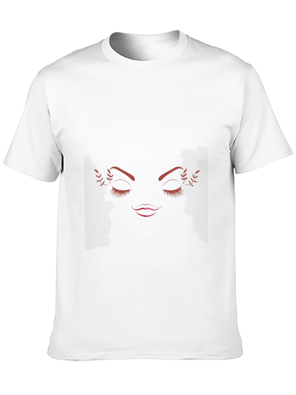 Stylish Face Graphic Tee - Relaxed Fit