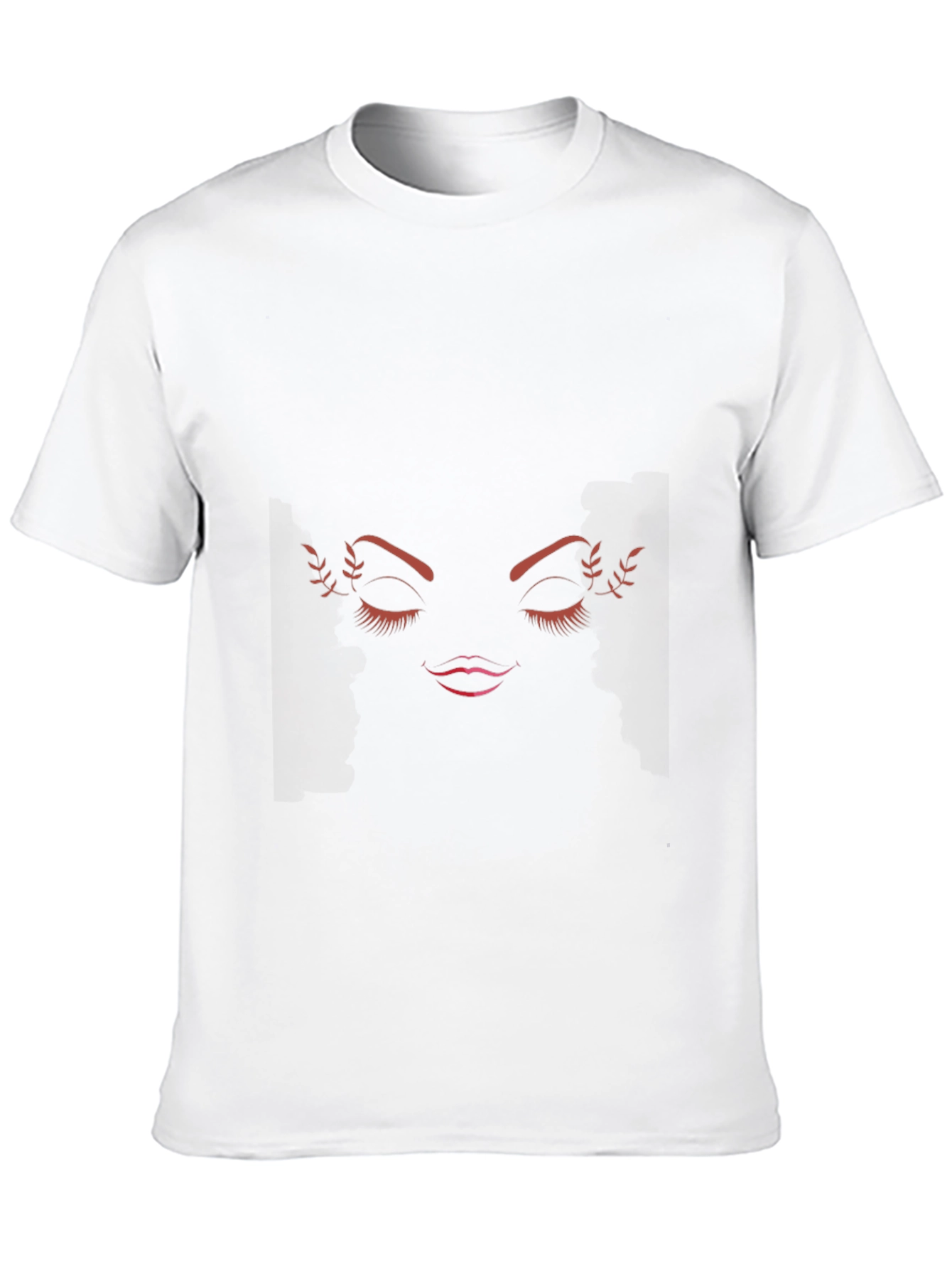 Stylish Face Graphic Tee - Relaxed Fit