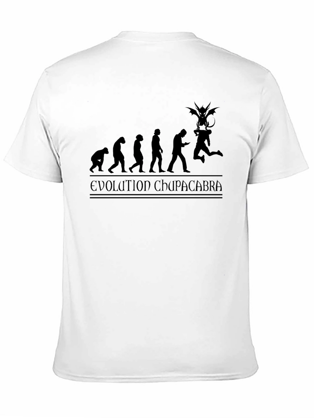 Evolution Chupacabra Black Graphic Tee