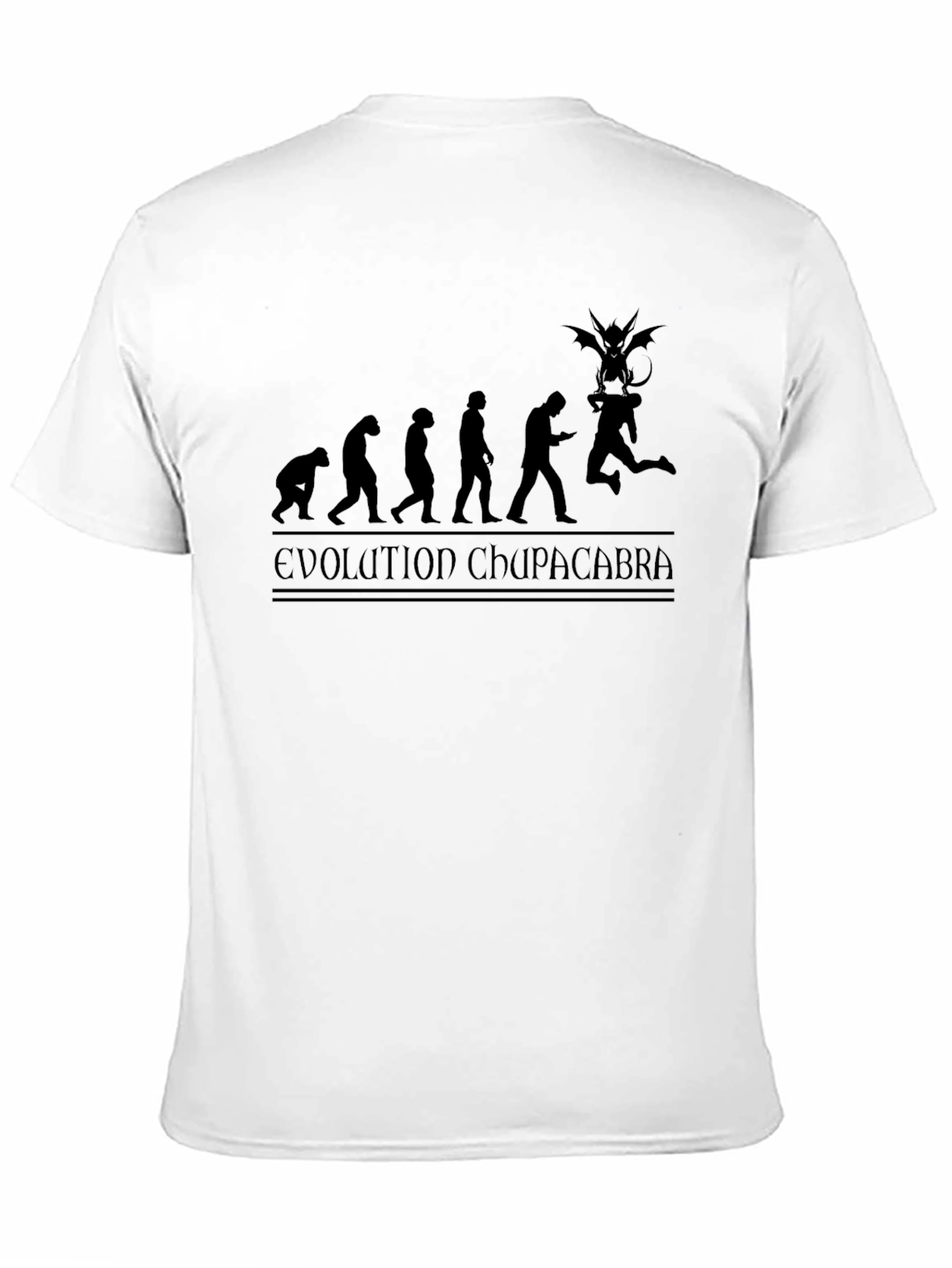 Evolution Chupacabra Black Graphic Tee