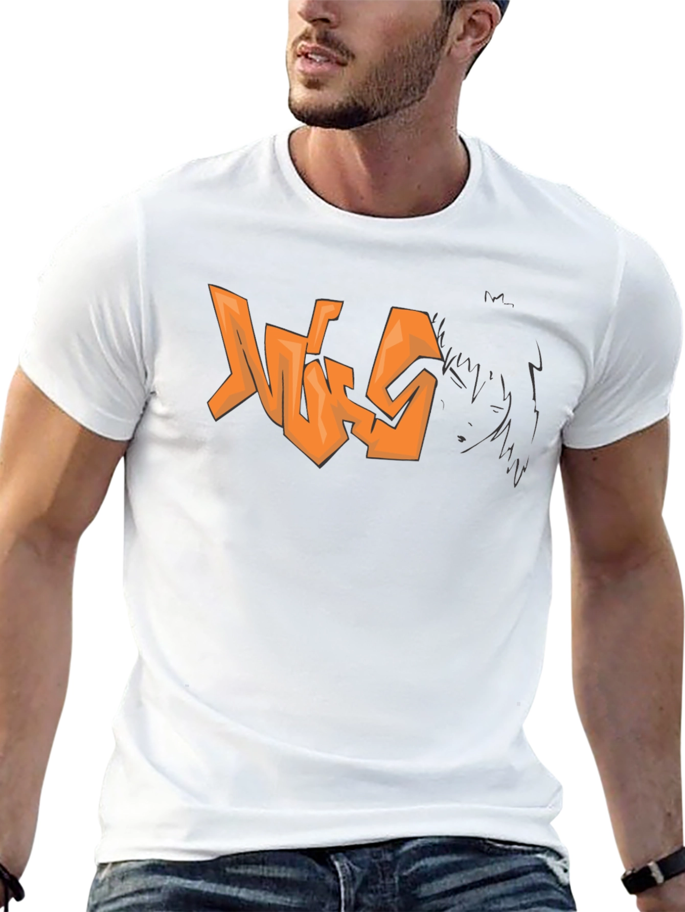 Graffiti Style Graphic Tee - Cool Streetwear