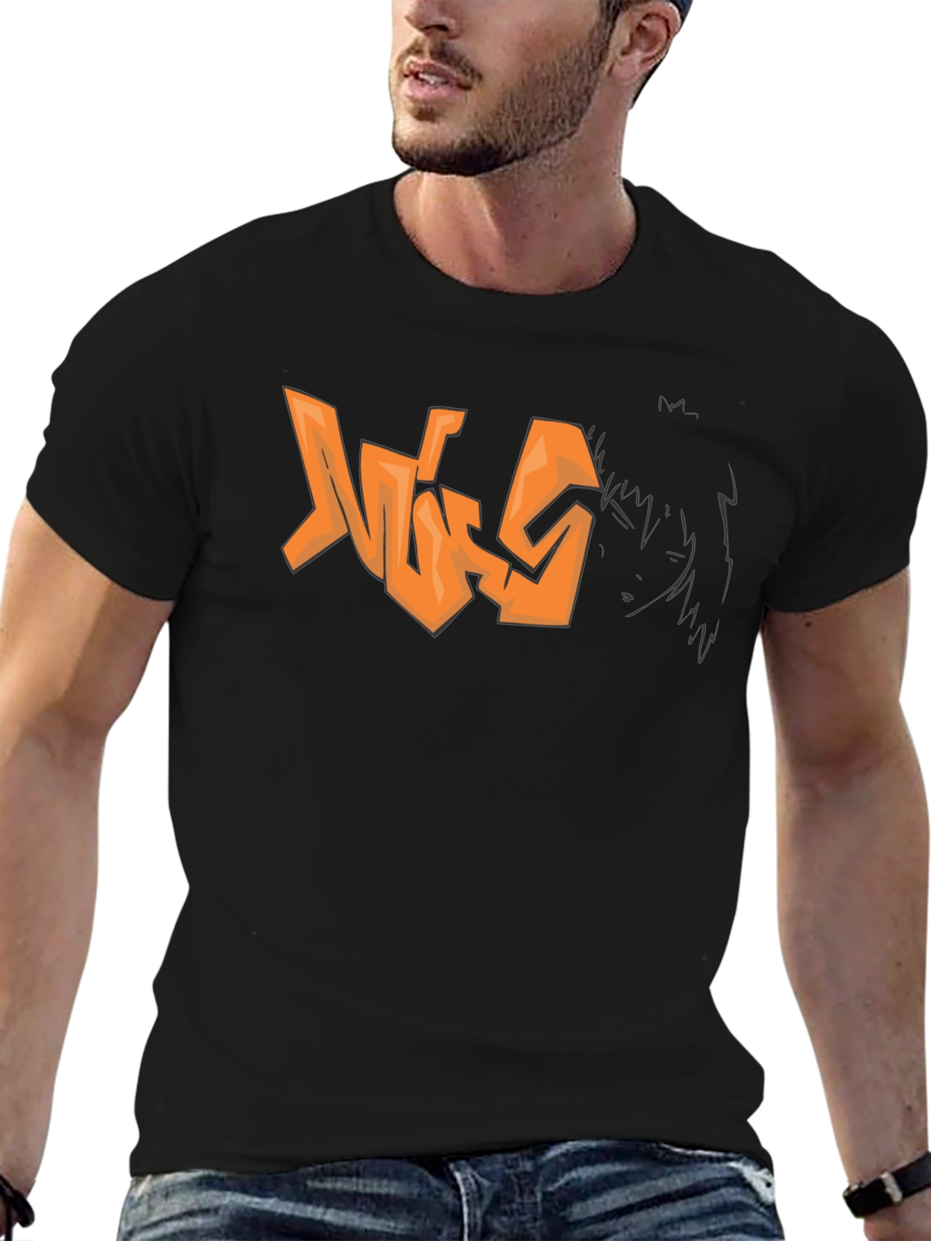 Graffiti Style Graphic Tee - Cool Streetwear