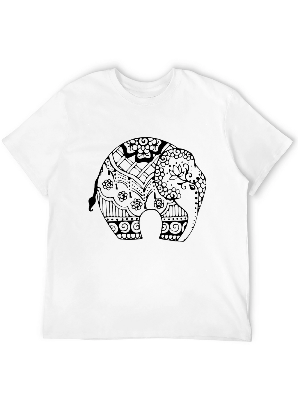 Elephant Graphic Print Tee