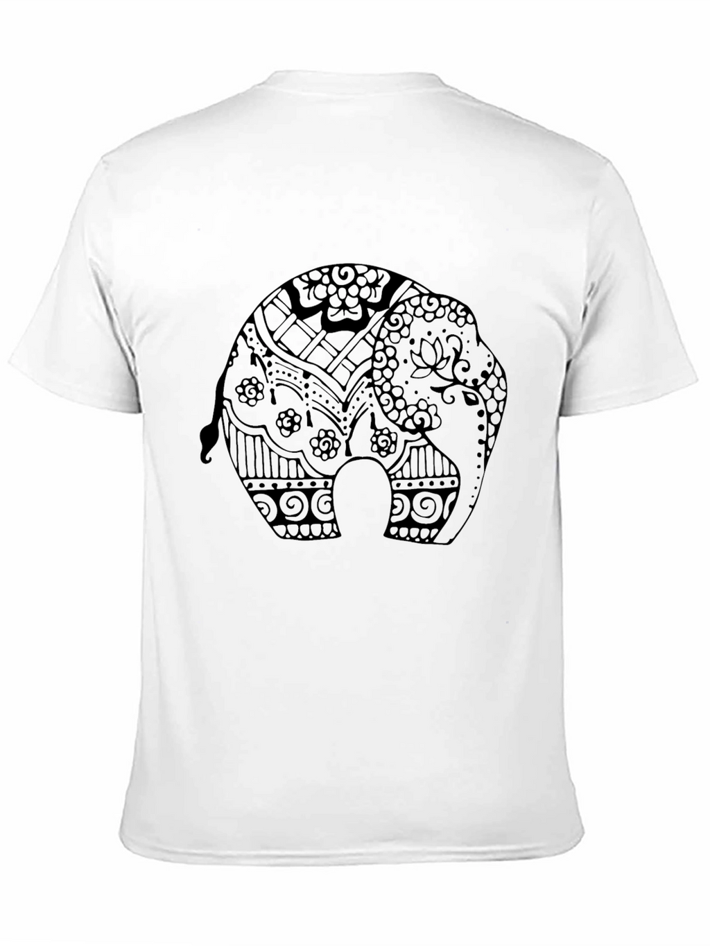 Elephant Graphic Print Tee