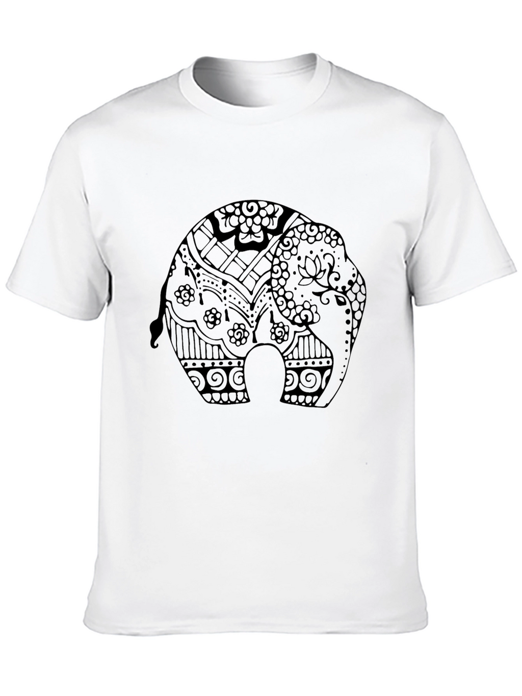Elephant Graphic Print Tee