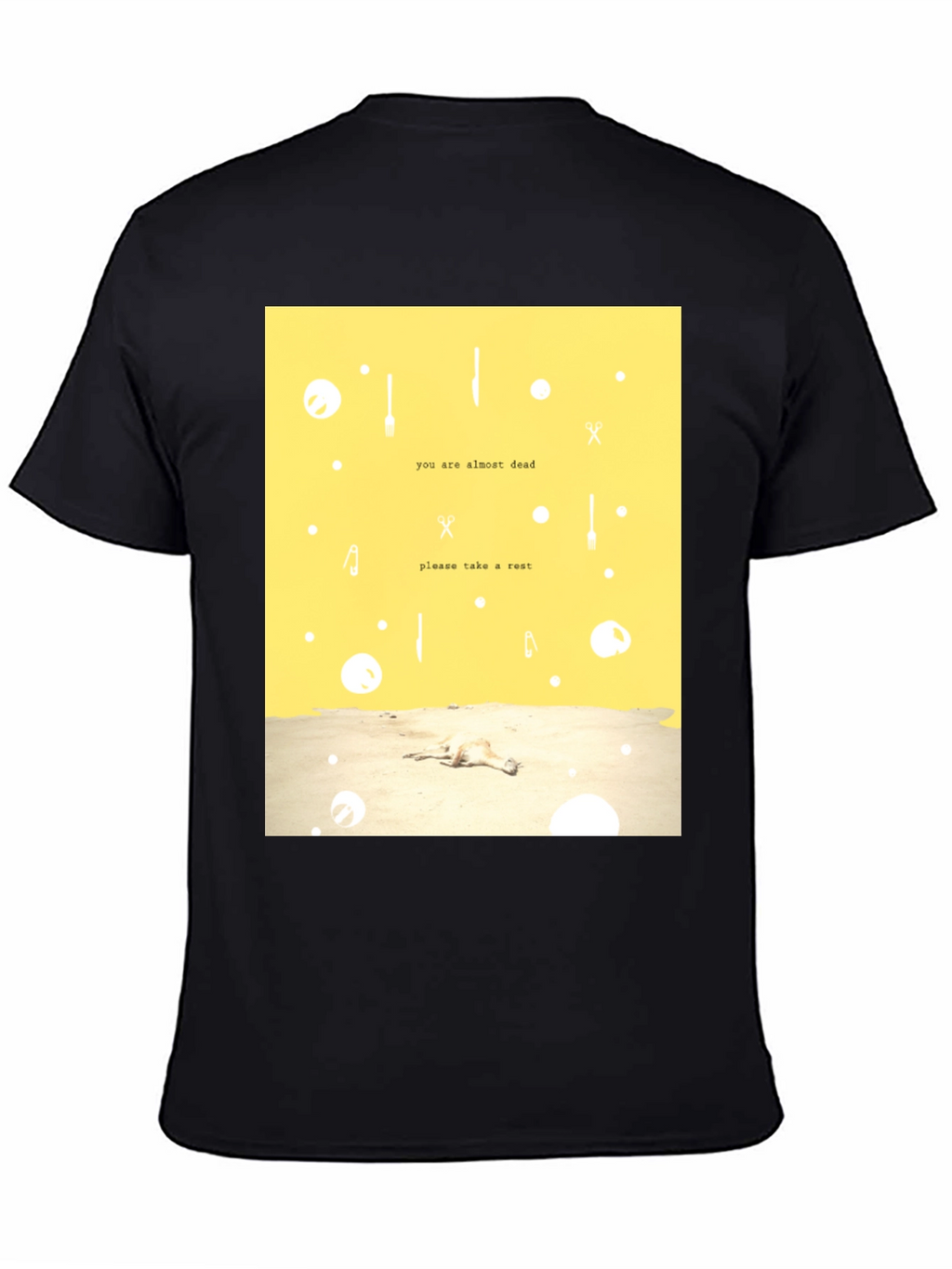Almost Dead Rest Graphic Tee - Relaxed Fit
