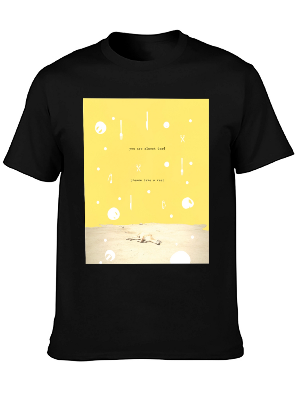 Almost Dead Rest Graphic Tee - Relaxed Fit
