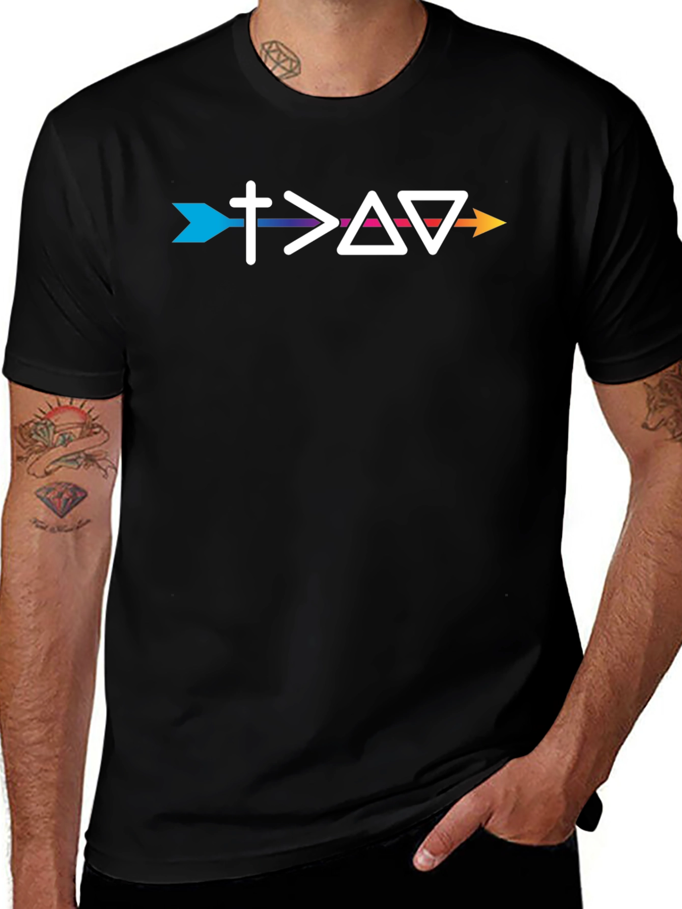 Faith > Fear T-Shirt: Stylish Religious Graphic Tee