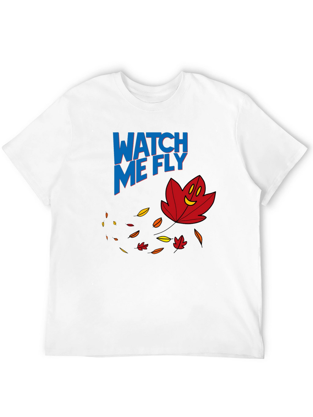 Watch Me Fly Leaf Graphic T-Shirt