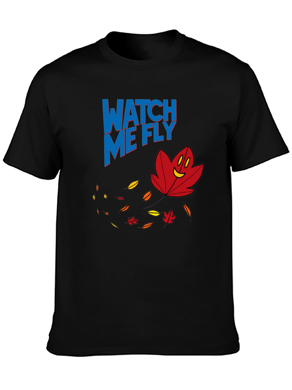 Watch Me Fly Leaf Graphic T-Shirt