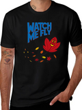 Watch Me Fly Leaf Graphic T-Shirt